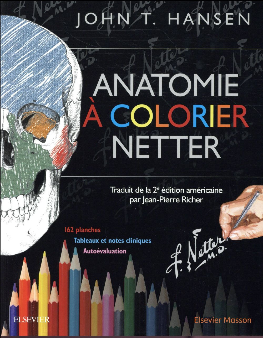 Anatomie à colorier Netter