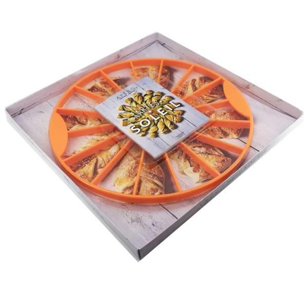 Apéro tartes soleil. Coffret avec un découpoir