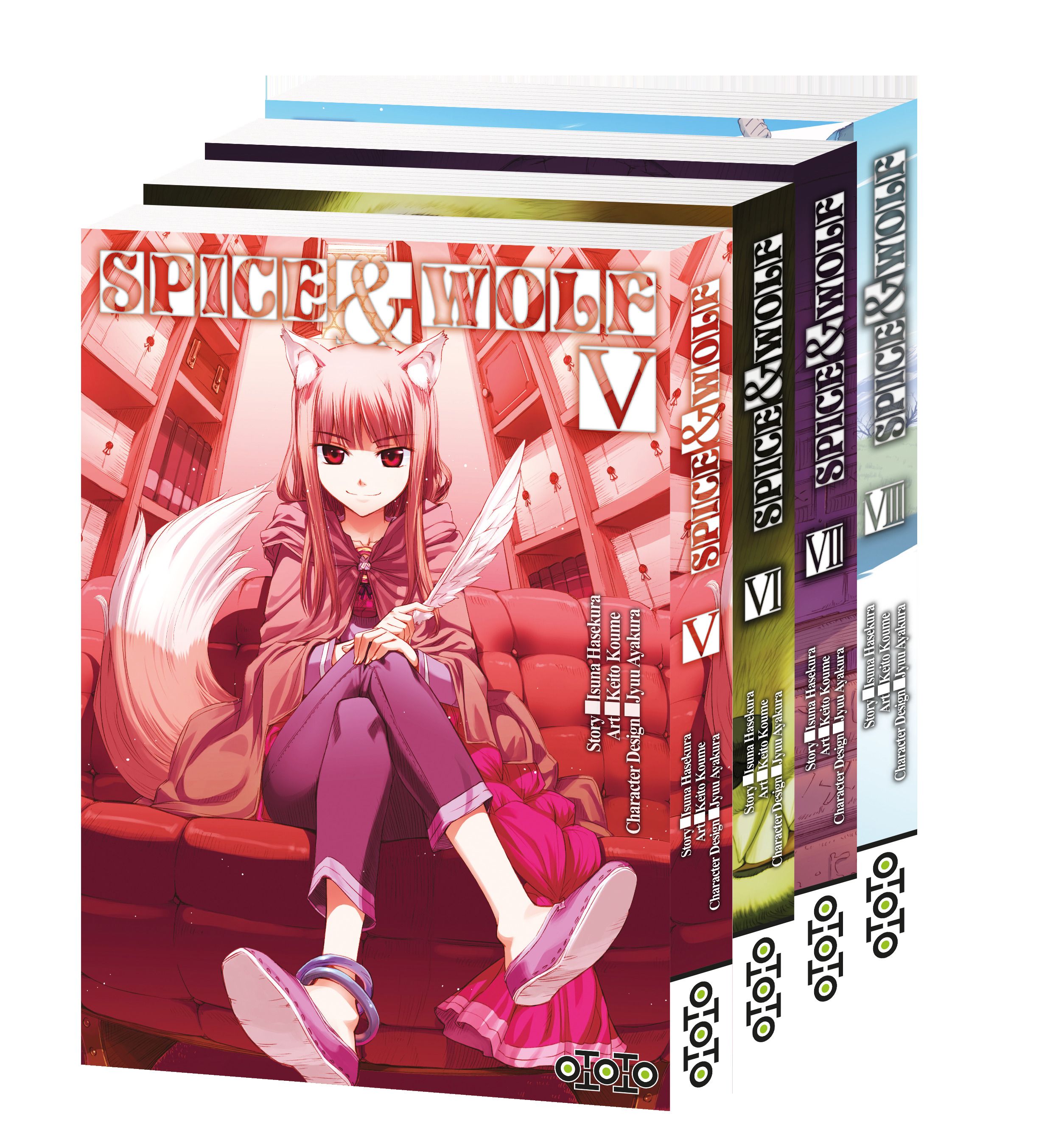 Spice & Wolf Tomes 5 à 8 : Pack en 4 volumes dont 2 tomes offerts