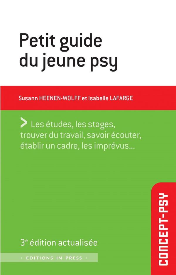 Petit guide du jeune psy 3e édition