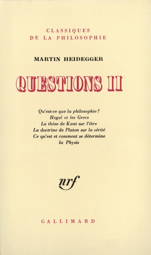 Questions. Tome 2