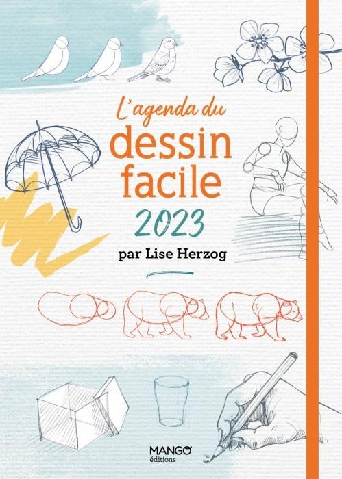 L'agenda du dessin facile. Edition 2023