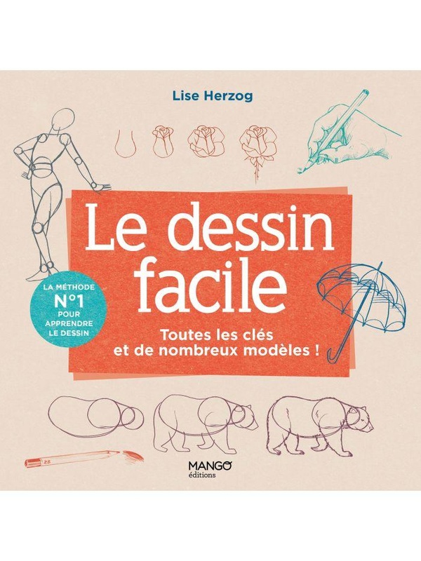 Le dessin facile. Toutes les clés et de nombreux modèles !