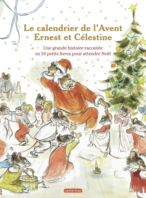 Le calendrier de l'Avent Ernest et Célestine
