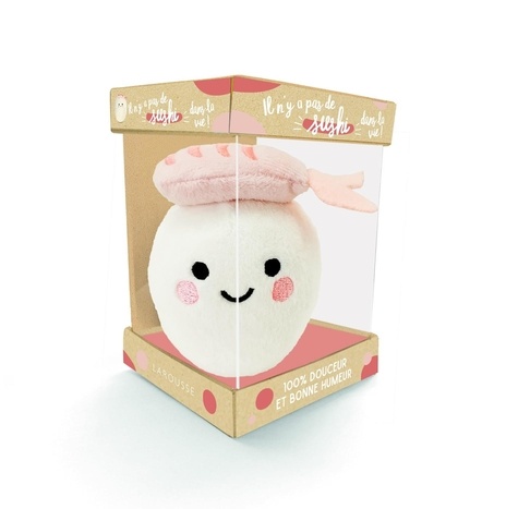 Il n'y pas de sushi dans la vie ! Coffret avec une mini-peluche et 1 carnet ludique