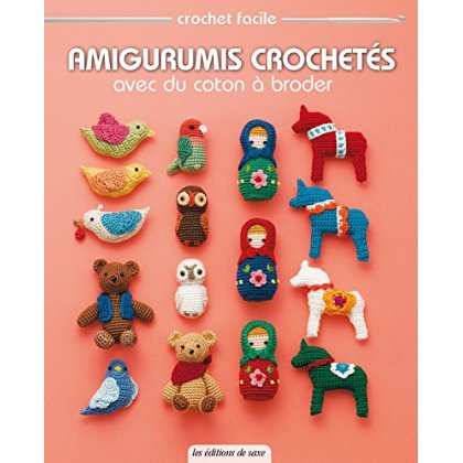 Amigurumis crochetés avec du coton à broder