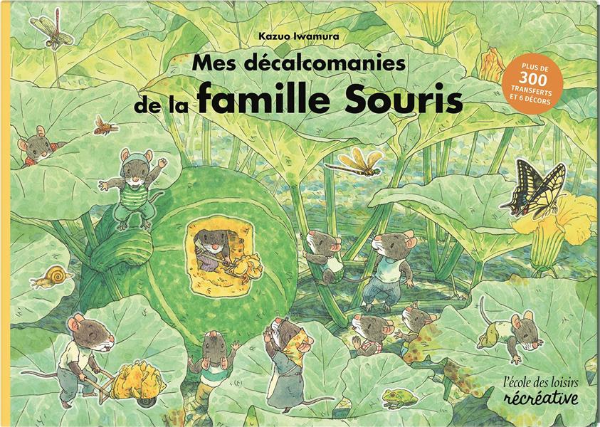 MES DECALCOMANIES DE LA FAMILLE SOURIS