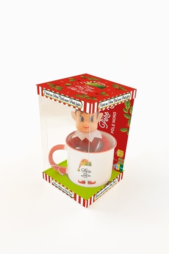 J'écris au Père Noël avec Petit lutin. Coffret avec 1 lutin, 1 mug et 3 lettres à remplir