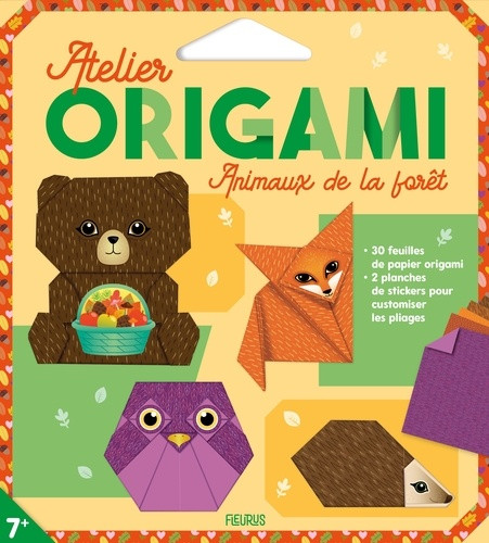 Atelier origami - Animaux de la forêt
