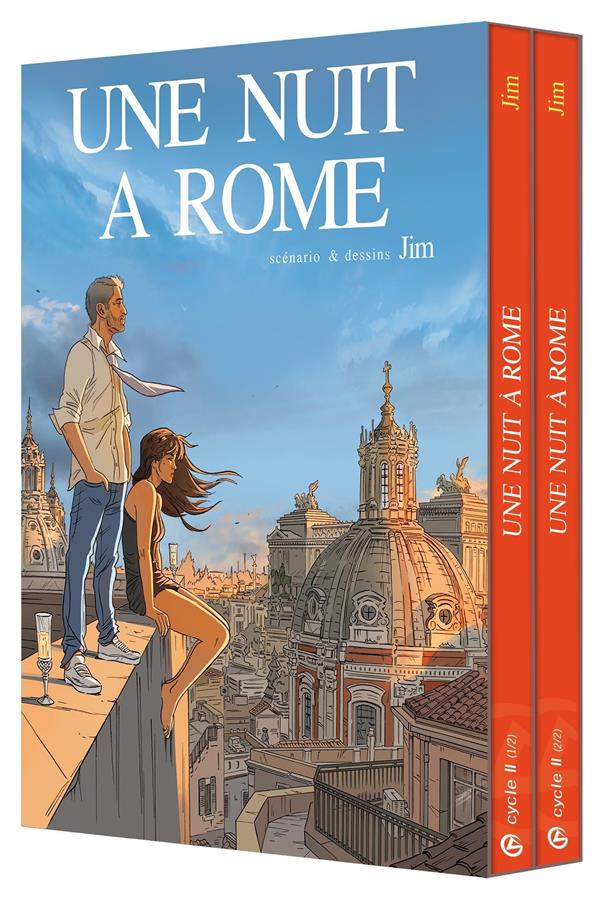 Une nuit à Rome : Coffret en 2 volumes. Cycle 2, Tomes 3 et 4. Avec un ex-libris