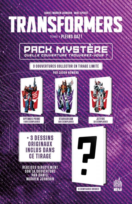 Transformers Tome 1 - Edition spéciale Pack Mystère
