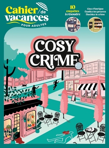 Cahier de vacances pour adultes Cosy Crime