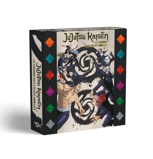 JUJUTSU KAISEN - LE JEU DE SOCIETE - LE TOURNOI DES LYCEES JUMELES