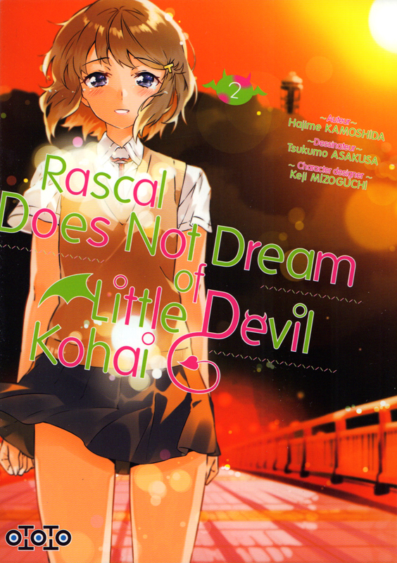 Rascal does not dream of little devil kohai Tome 2