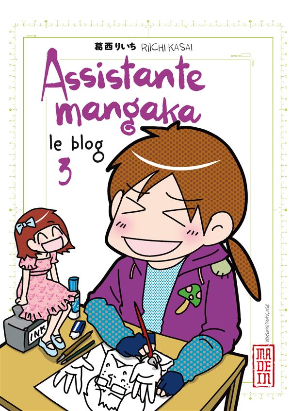 Assistante mangaka, le blog Tome 3