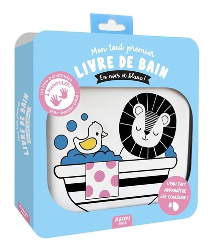 Mon tout premier livre de bain magique en noir et blanc !