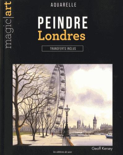 Peindre Londres. Aquarelle - Transferts inclus
