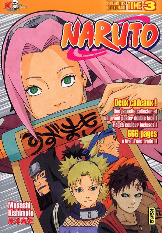 Naruto collector Tome 3