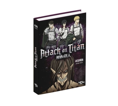 Agenda Attack on Titan. Edition 2026-2027