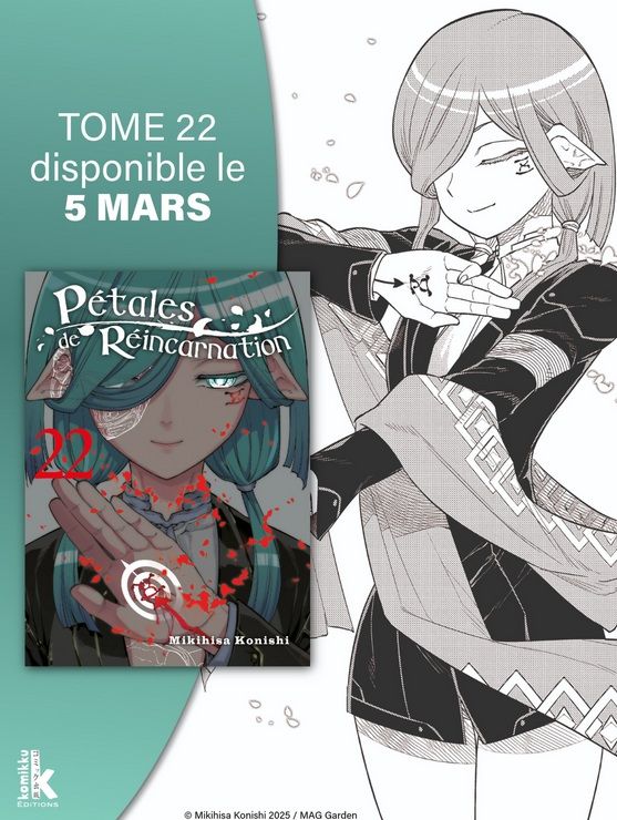 Pétales de réincarnation Tome 22