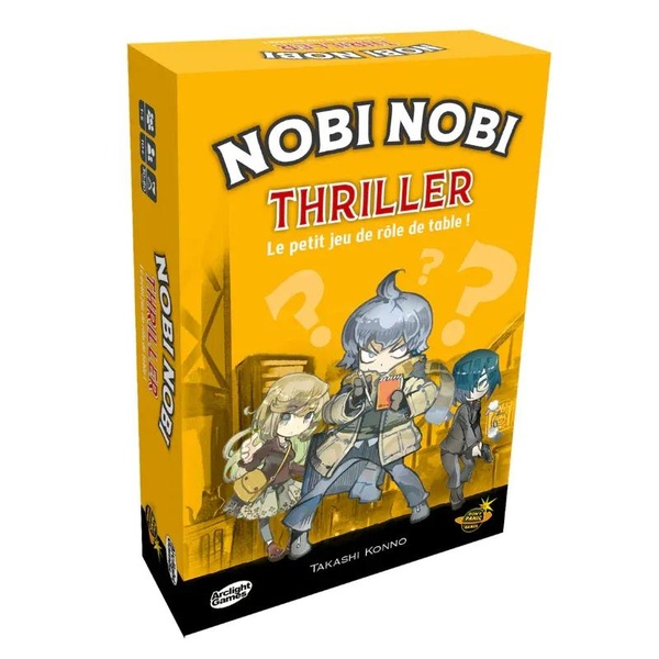 NOBI NOBI, LE PETIT JEU DE ROLE DE TABLE - T04 - NOBI NOBI THRILLER, JEU DE SOCIETE, A PARTIR DE 10