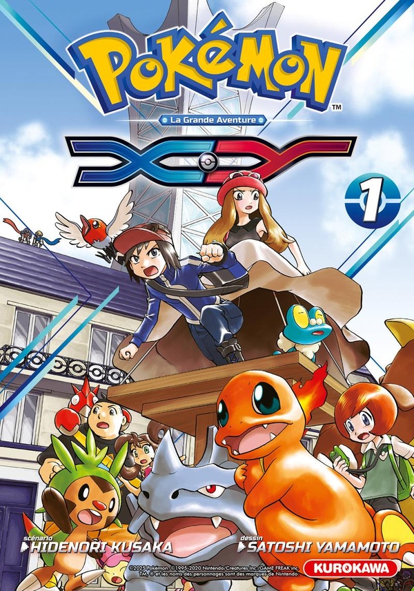 Pokemon XY Double Tome 1