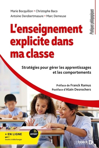 L’enseignement explicite dans ma classe. Stratégies pour gérer les apprentissages et les comportemen
