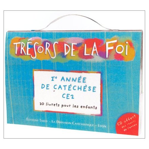 1re année de catéchèse CE2. 10 livrets pour les enfants, avec 1 CD audio