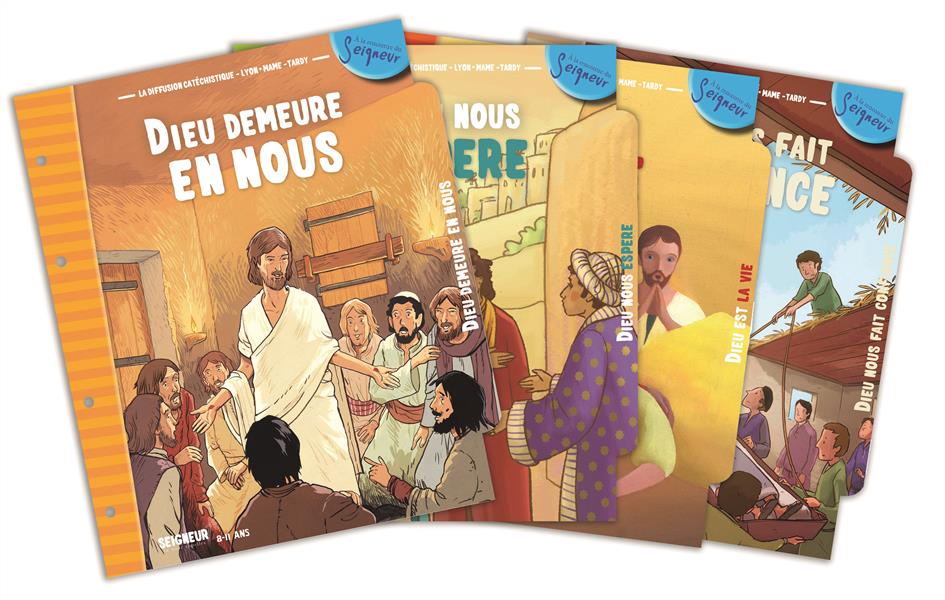 Seigneur tu nous appelles. 8-11 ans. Recharge 4 modules, Carnet de vie, avec 1 CD audio