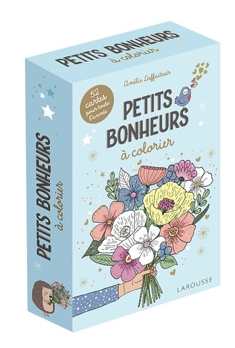 Petits bonheurs à colorier. 52 cartes pour toute l'année
