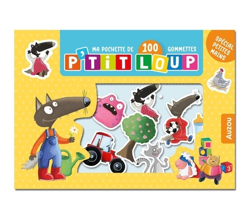 Ma pochette de 100 gommettes P'tit Loup