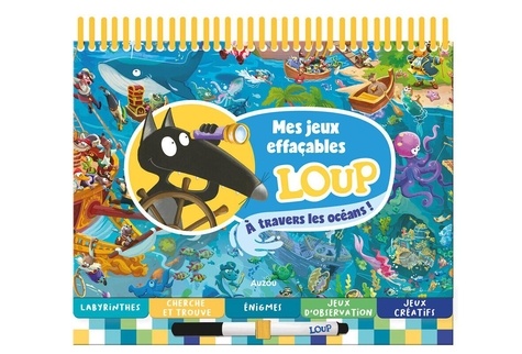 A travers les océans ! Avec 1 feutre effaçable