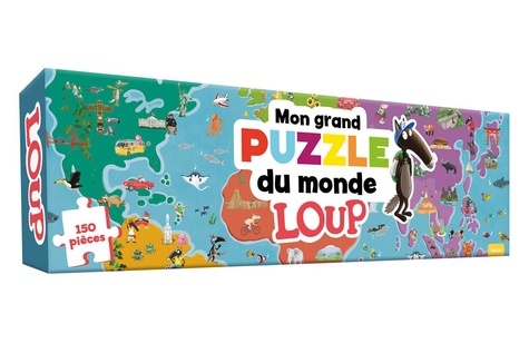 MON GRAND PUZZLE DU MONDE LOUP