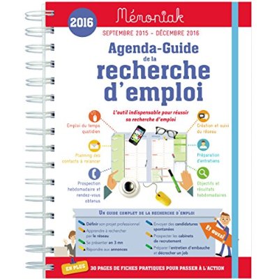 Agenda-guide de la recherche d'emploi 2016