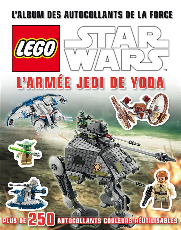 Lego Star Wars, L'armée Jedi de Yoda. L'album des autocollants de la force