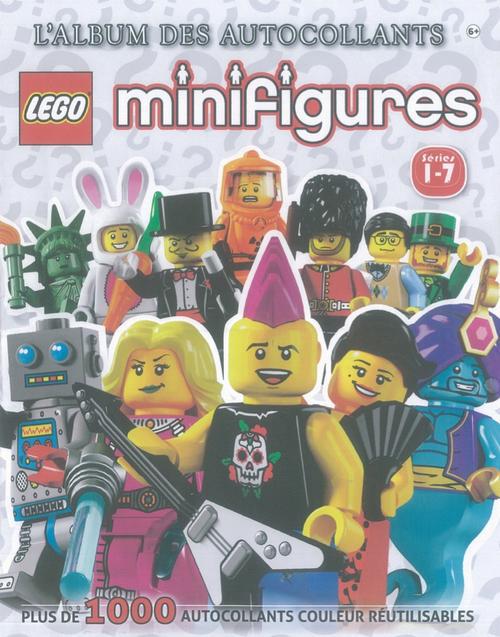 Lego minifigures Séries 1-7. L'album des autocollants