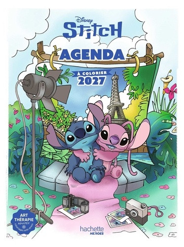 Stitch Agenda à colorier. Edition 2027