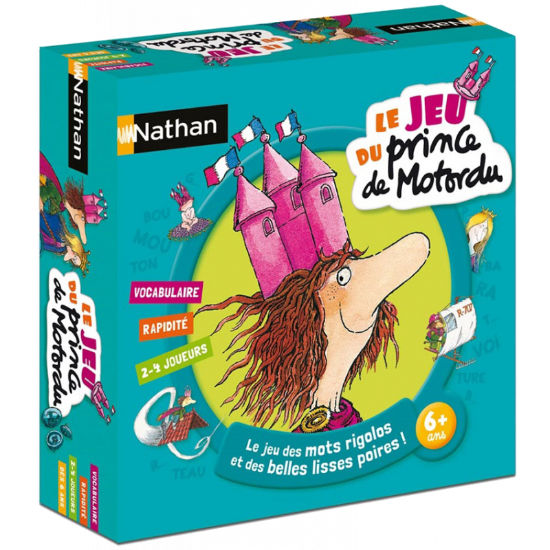 Le jeu du prince de Motordu (jeu de plateau)