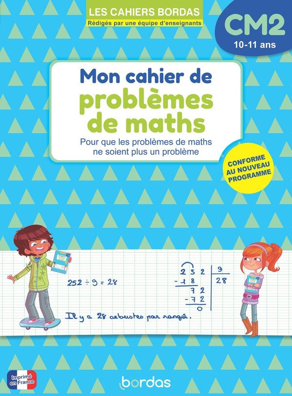 Mon cahier de problèmes de maths CM2. Edition 2026