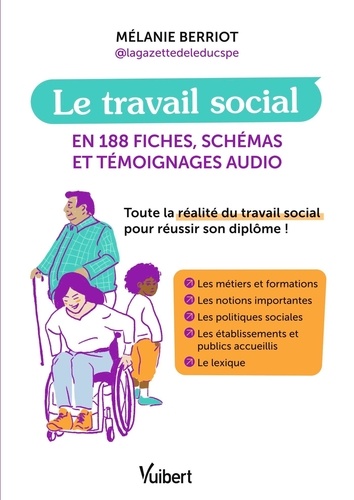 Le travail social en 188 fiches, schémas et témoignages audio
