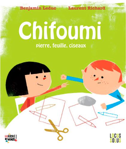 Chifoumi. Pierre, feuille, ciseaux