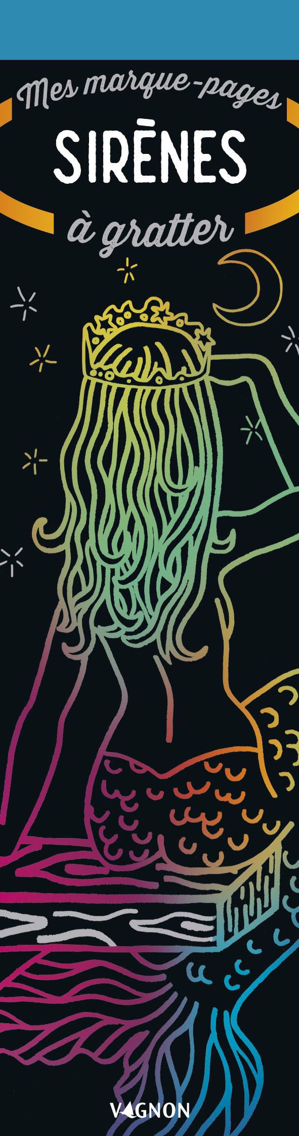 Sirènes. Mes marque-pages à gratter