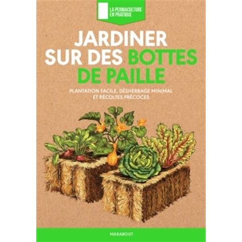 Jardiner sur des bottes de paille