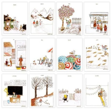 lot de 12 cartes postales "mois de l'année;IMAGERIE EPINAL;;;;XXX;LIVRES PRATIQUES;3802;;0;Broché;B;DOD & CIE;24802300;300;0;100;150;0;0;;Neuf;0;;;0;;4;1;1;0;;;0;## 1;3760273420024;;EUR;26.96;22.28;10;21;0;;20170331;4;CARILLON KOSHI AQUA;DG-EX