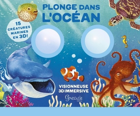 Plonge dans l'océan. Visionneuse 3D immersive