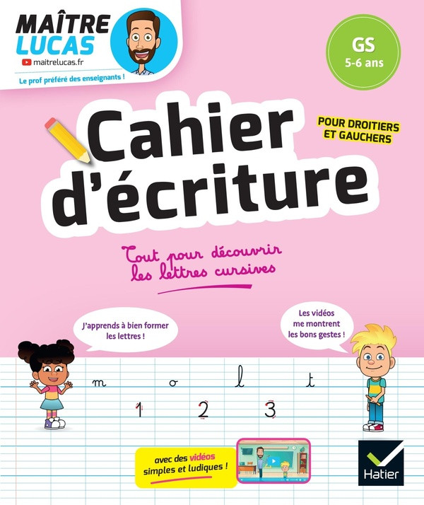 Cahier d'écriture GS