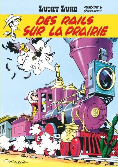 Lucky Luke Tome 9 : Des rails sur la prairie - Edition souple à petit prix
