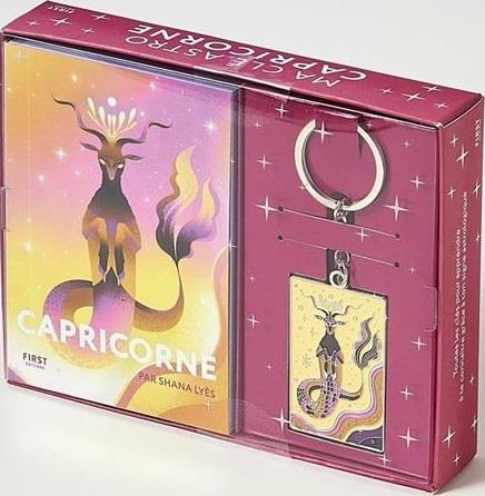 Ma clé astro Capricorne. Avec un porte-clés talisman
