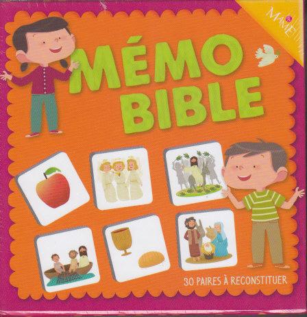 Mémo Bible. 30 paires à reconstituer