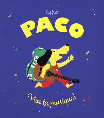 Paco : Coffret Vive la musique ! en 3 volumes. Paco à l'Opéra ; Paco et le rock ; Paco et le jazz